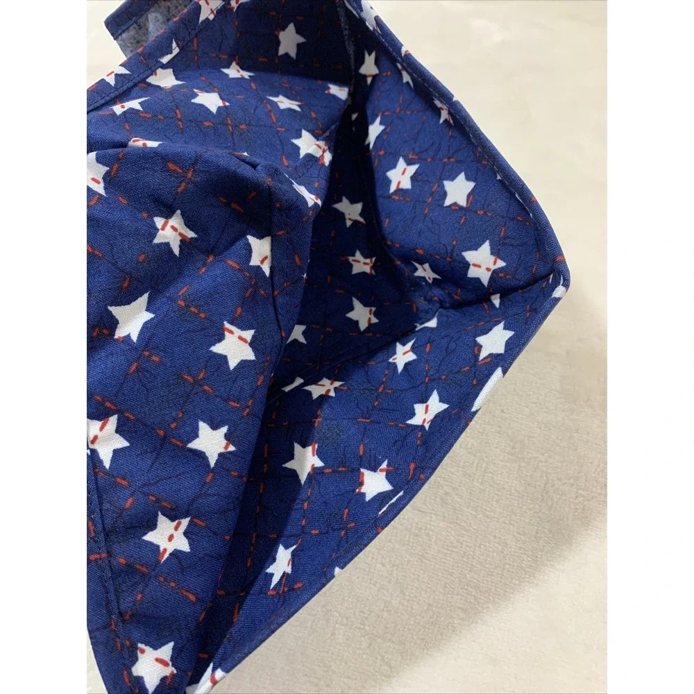 Longaberger Basket 2001 Shining Star American Pride  *‎ Fabric Liner Only New!